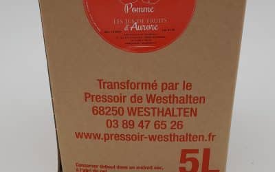 JUS DE POMME BAG IN BOX 5LITRES