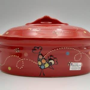 Terrine Baeckeofe cocotte rouge