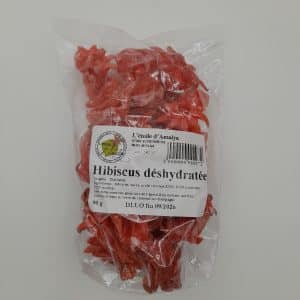 FLEURS D'HIBISCUS CONFITES 90GRS